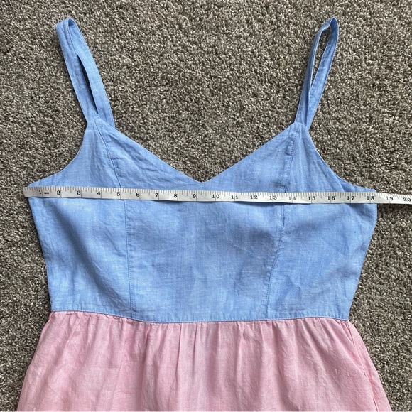 CYNTHIA ROWLEY | 100% Linen Sundress with pockets - Picture 6 of 10